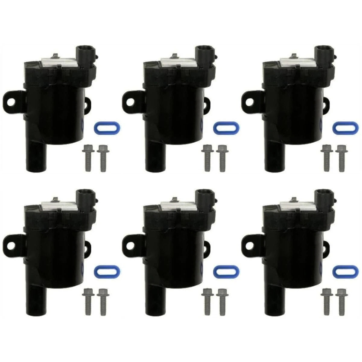 Set of 6 Ignition Coils for Chevy Tahoe (1999–2004) SET-SIUF262T-6, REPC504602