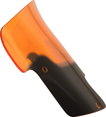 Klock Werks Kolor Flare Windshield 8" Orange for Indian (2014–2023) KWW-04-0628
