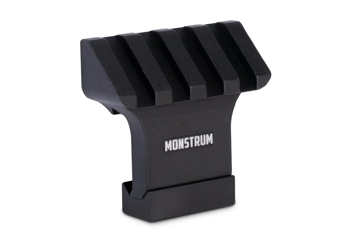 45 Degree Offset Picatinny Rail Mount for