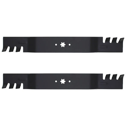 (2) 96-401 Mulching Blades for Cub Cadet LTX1 Troy-Bilt Horse XP (46" Deck)