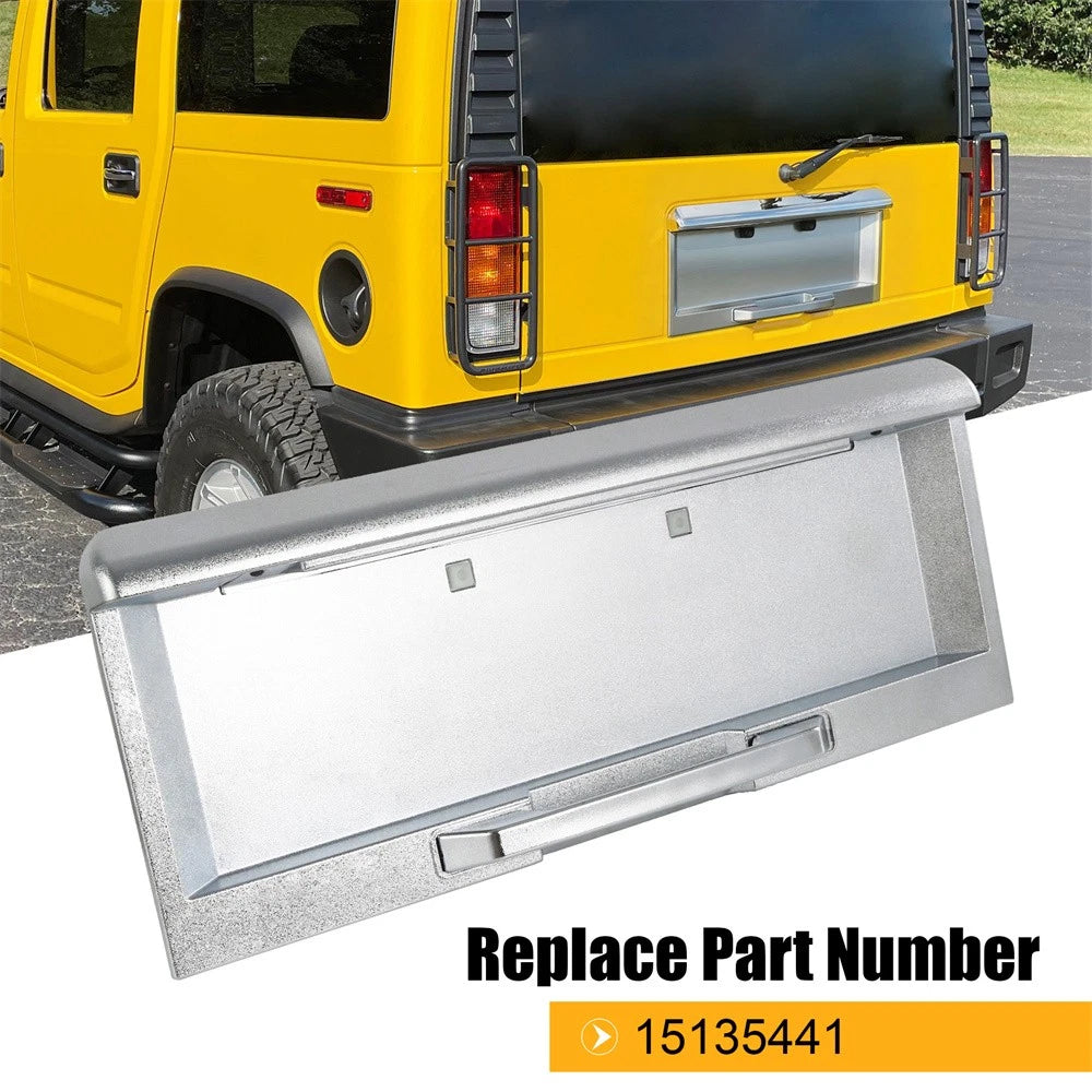 Rear Tailgate License Pocket for Hummer H2 (2003–2005) 15135441
