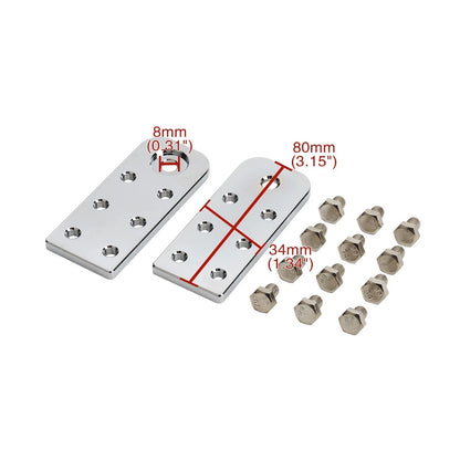 1 Pair Battery Terminal Distribution Blocks for SAE Top Post Vehicles