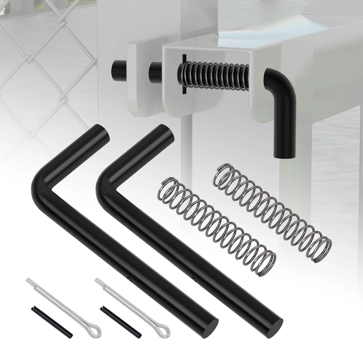 2X Trailer Gate Spring Latch Kit for