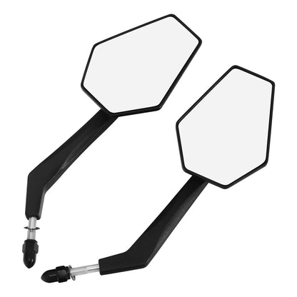 Black Rearview Mirrors for Harley Touring Road Glide Sportster Softail (1982–2025)