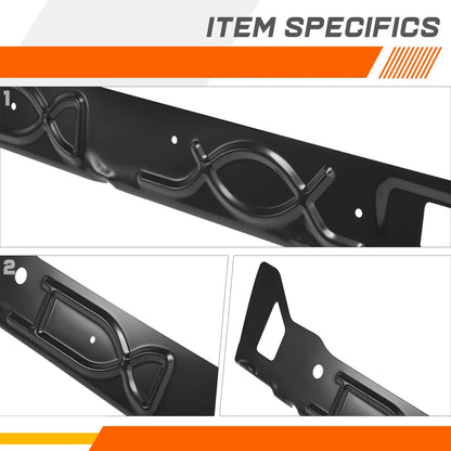 Set of 2 Weld On Inner & Outer Rocker Panels for 2001–2006 Chevy Silverado GMC Sierra Crew Cab