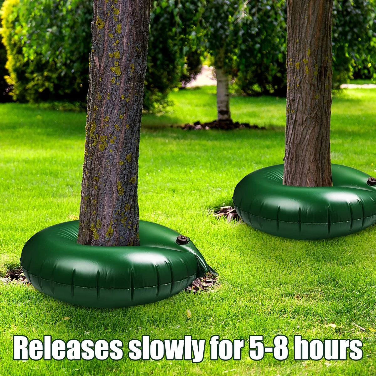 Set of 6 Heavy Duty Watering Rings for 15 Gallon Planters