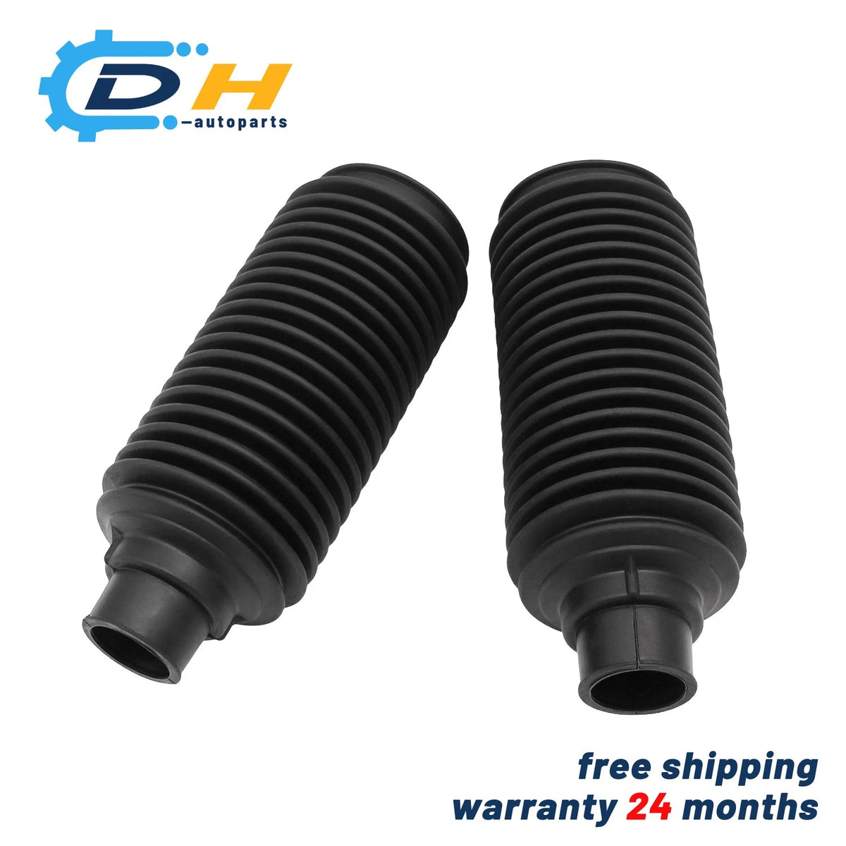 2X Tie Rod Steering Rack Boot for Toyota Tacoma Pickup (1995–2004) 45535-35030, 45535-35010