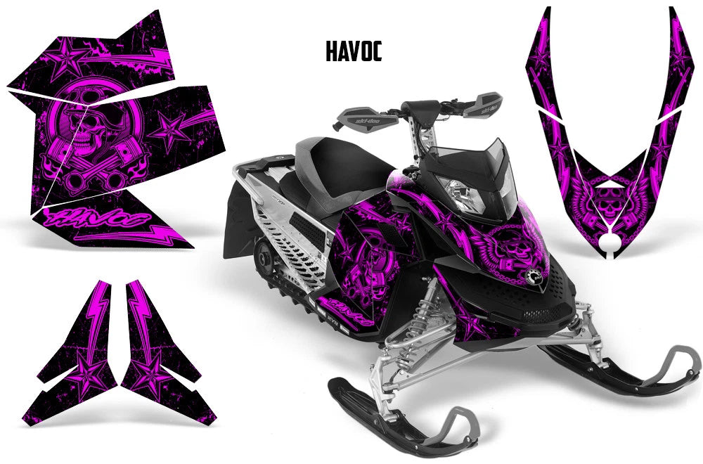 Decal Graphic Kit for Ski-Doo RevXP (2008–2012) SKIDOO-REVXP-HAVOC