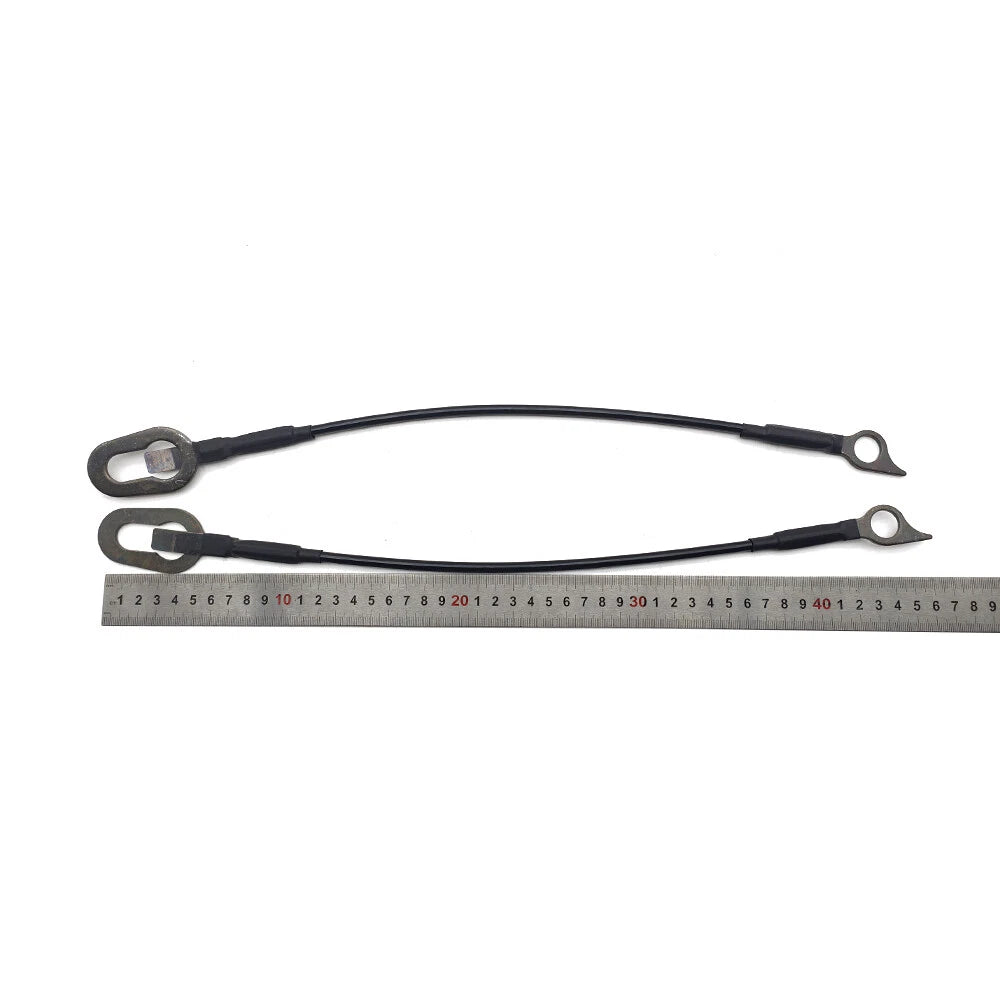 Tailgate Support Cable Strap Set of 2 for Dodge Dakota (1987–2010) - S-WMLX-DKT-87-11, 4352190, 4352191, 55174826, 55174827, 55174827AC, 55174826AC