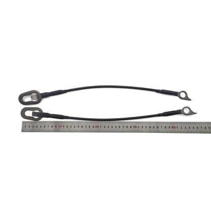 Tailgate Support Cable Strap Set of 2 for Dodge Dakota (1987–2010) - S-WMLX-DKT-87-11, 4352190, 4352191, 55174826, 55174827, 55174827AC, 55174826AC