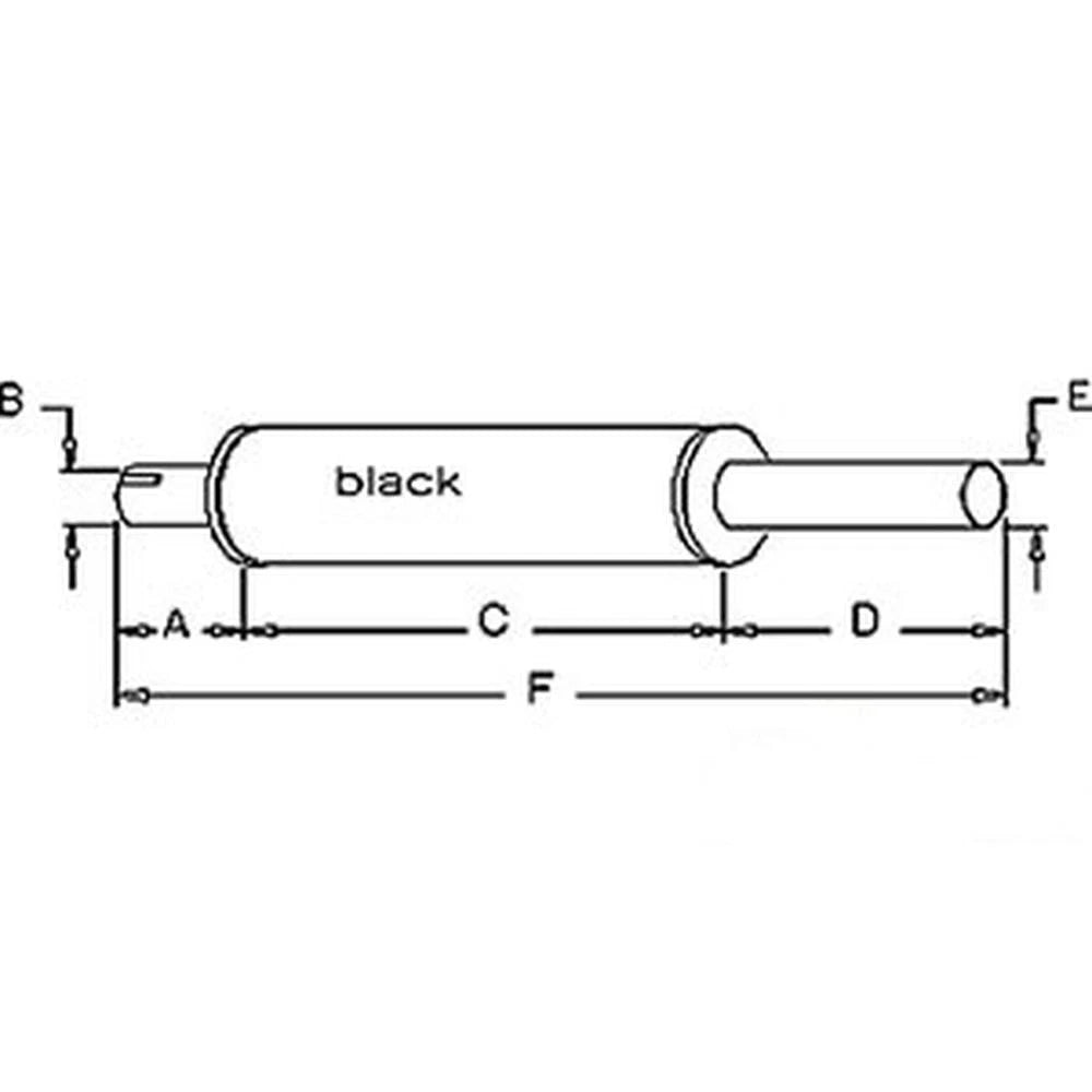 Muffler for Massey Ferguson 50, 65