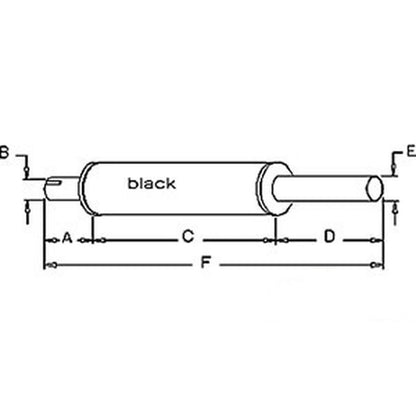 Muffler for Massey Ferguson 50, 65