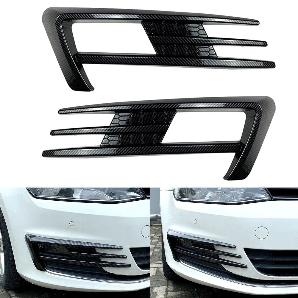 2X Fog Light Eyebrow Trims for Golf 7 (2013–2016)