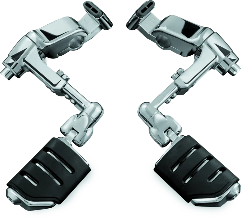 Kuryakyn Ergo III Adjustable Cruise Mount with Trident Dually ISO Pegs for Honda