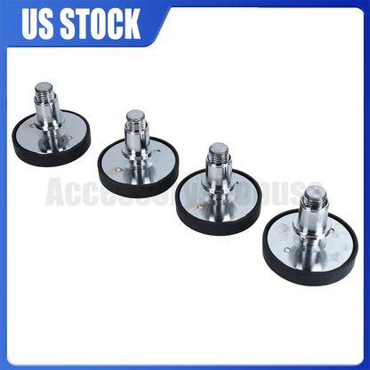 Set of 4 Car Lift Adapter 35mm with Rubber Lift Pads for CLACLRP354
