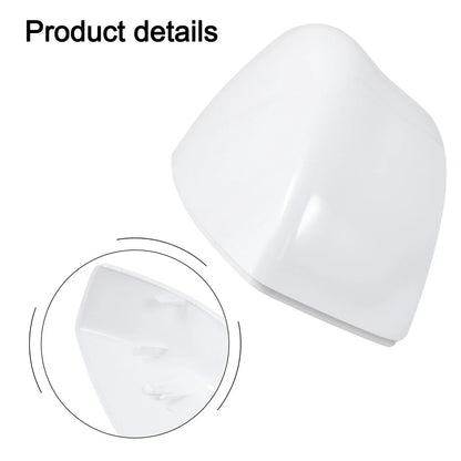 Unpainted White ABS Driver Side Mirror Cover for Nissan Sentra