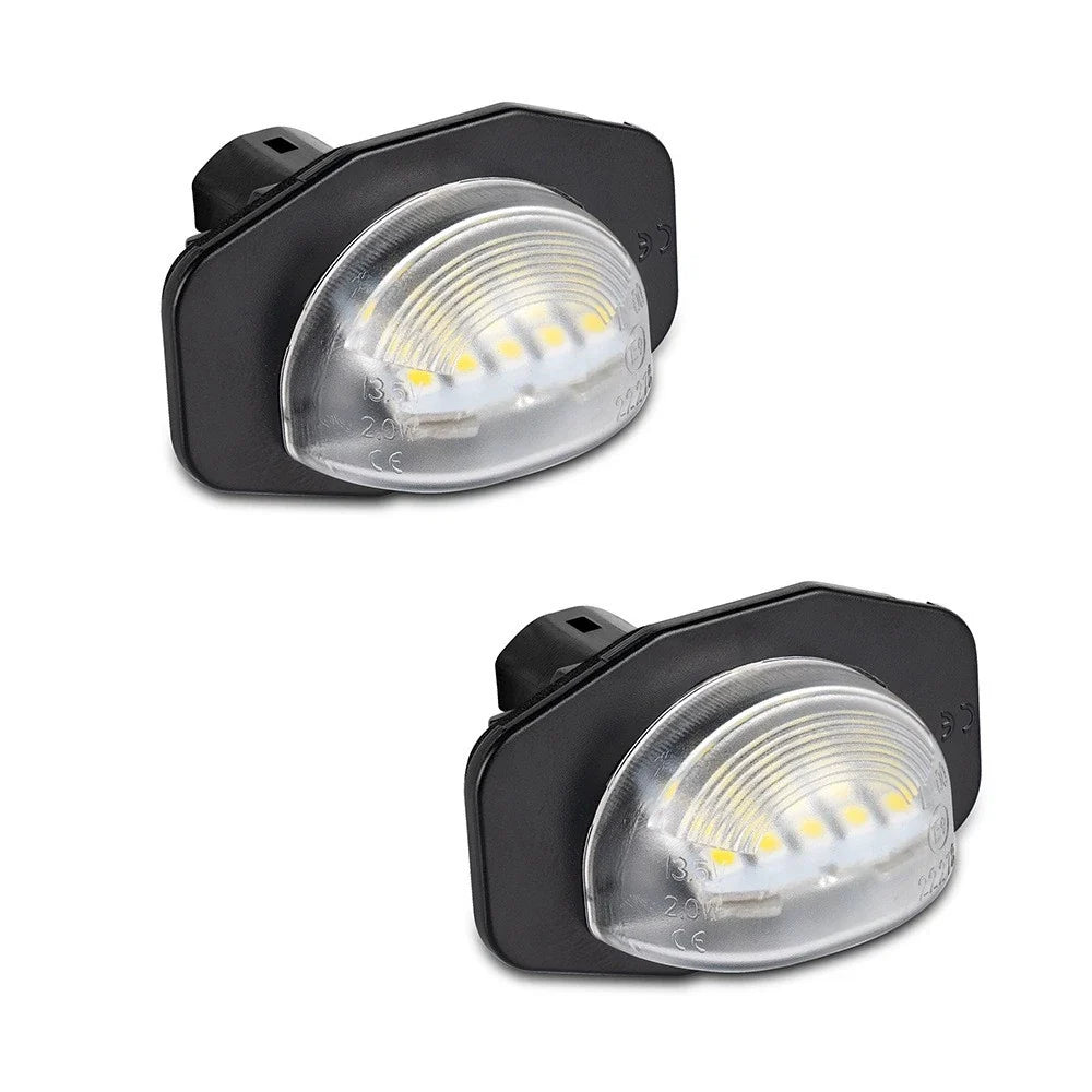 Set of 2 LED License Plate Lights for Toyota Corolla (2009–2013) 6000K 18-SMD
