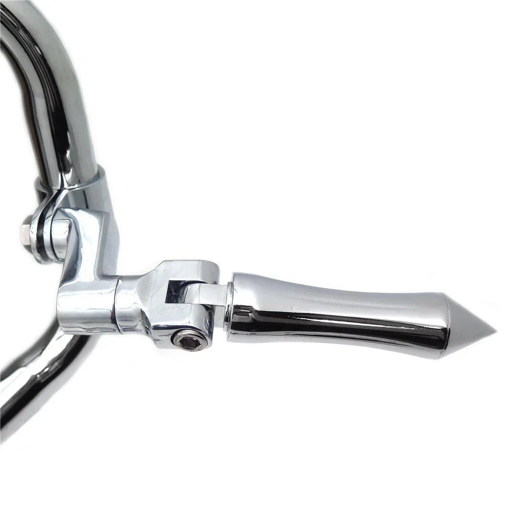 Chrome Slender FootPeg for Harley Sportster Dyna Touring Softail