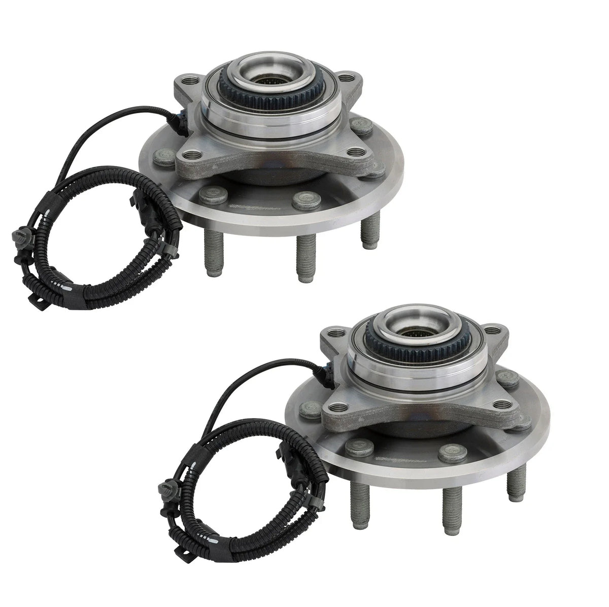 Set of 2 Moog Front Wheel Bearing Hub Assemblies for Ford F-150 (2011–2012)