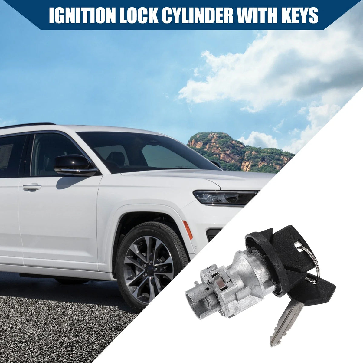 Ignition Lock Cylinder with Keys for Ford Excursion (2000–2005) No.4723289/4778122
