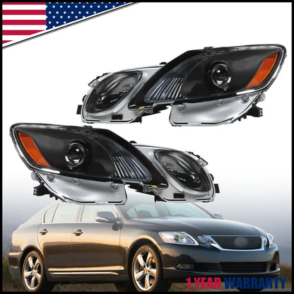 Projector Headlights for Lexus GS300 GS350 GS450h GS460 (2006–2011)