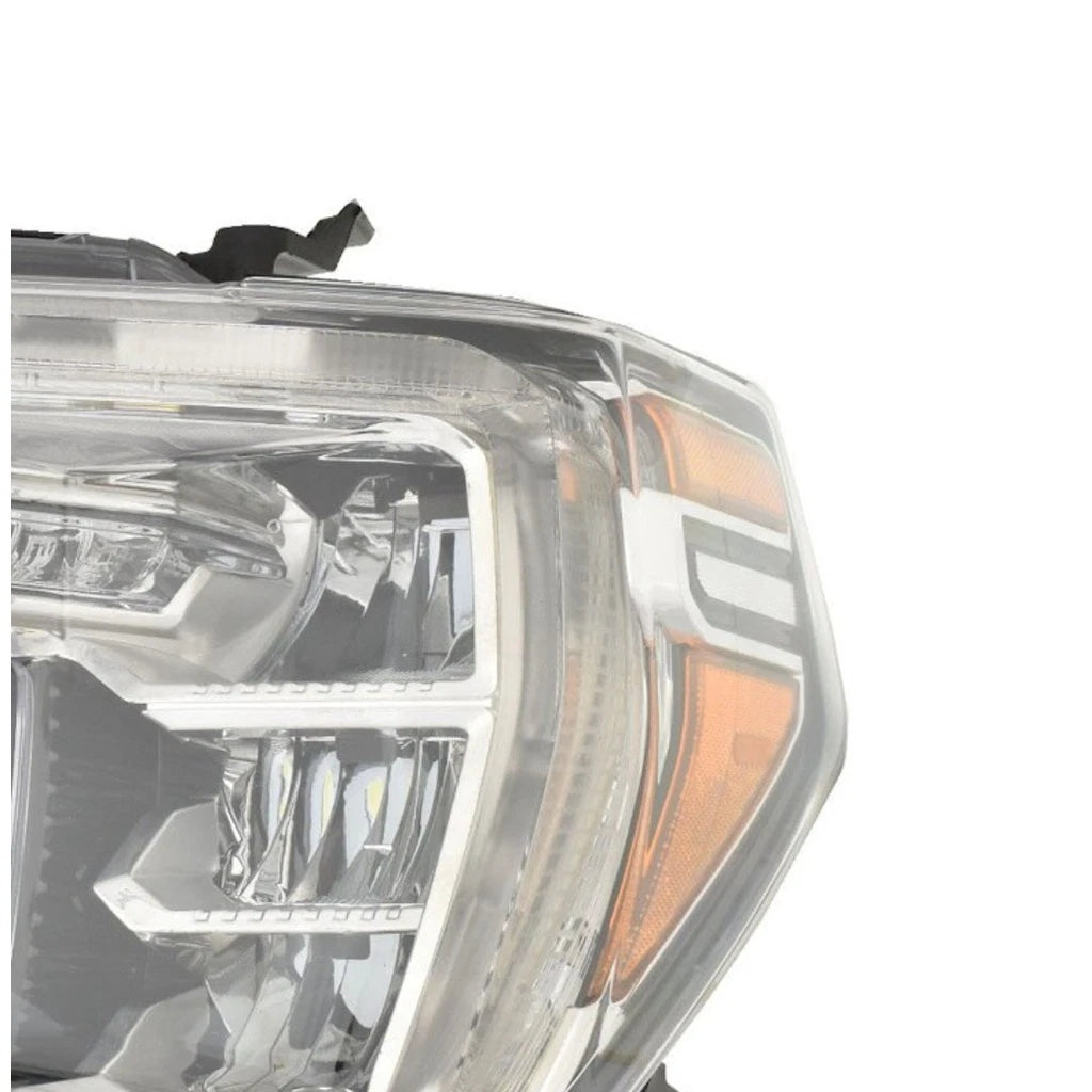 Driver Side Headlight for Chevy Traverse (2018–2021) LLX-GM2502487C-CLA1, GM2502487 Chrome Clear Lens
