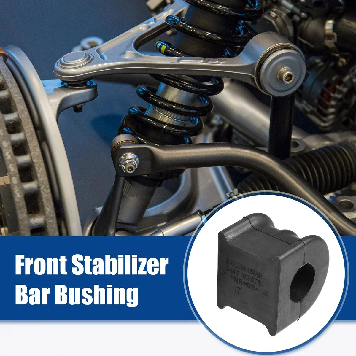 2X Rear Suspension Sway Bar Stabilizer Shaft Bushing for Ford Explorer (2011–2019)