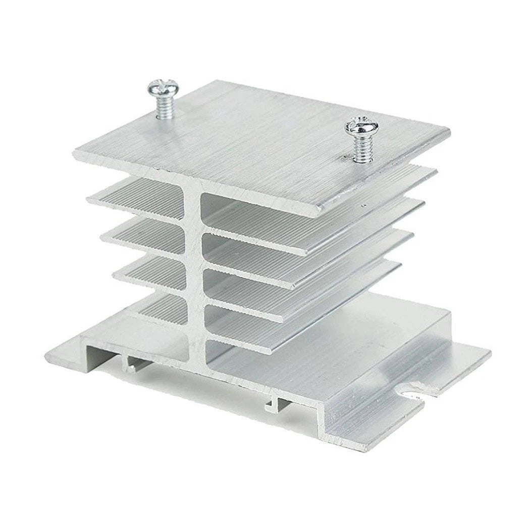 Aluminum SSR Heatsink 80x50x50mm for Easycargo (1-Pack)