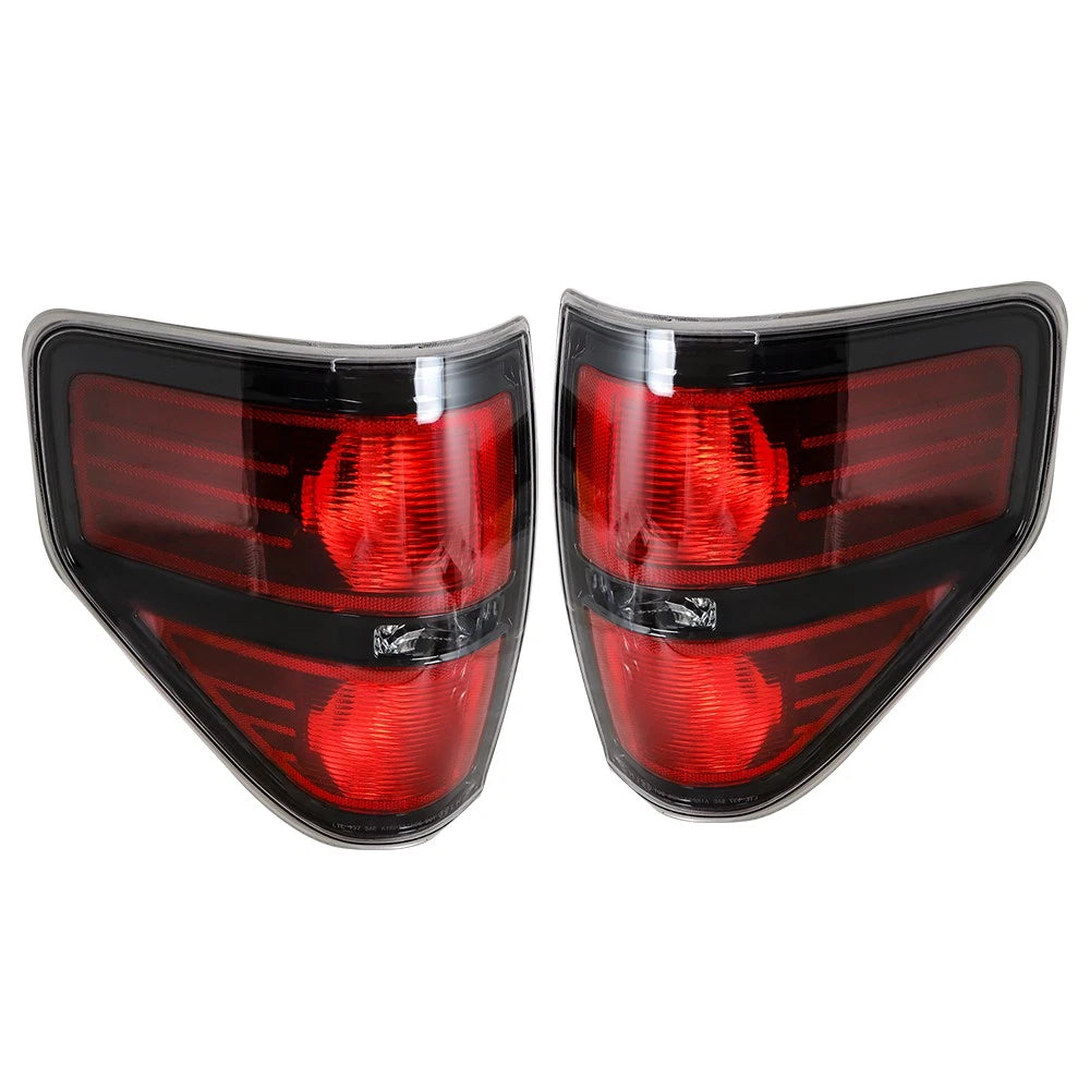 Pair Rear Tail Lights for Ford F-150 (2009–2014) BCK268796K, FO2818148, FO2819148