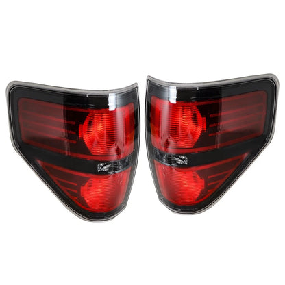 Pair Rear Tail Lights for Ford F-150 (2009–2014) BCK268796K, FO2818148, FO2819148
