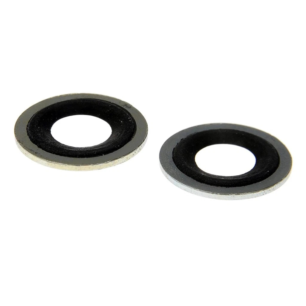 Set of 2 Drain Plug Gaskets for Chevy C3500HD (1994–1996) ALX-PAU-RB-097-021CD-CL360A56