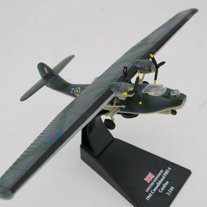 1/144 PBY 5 Catalina Aircraft Model for WW2 UK RAF