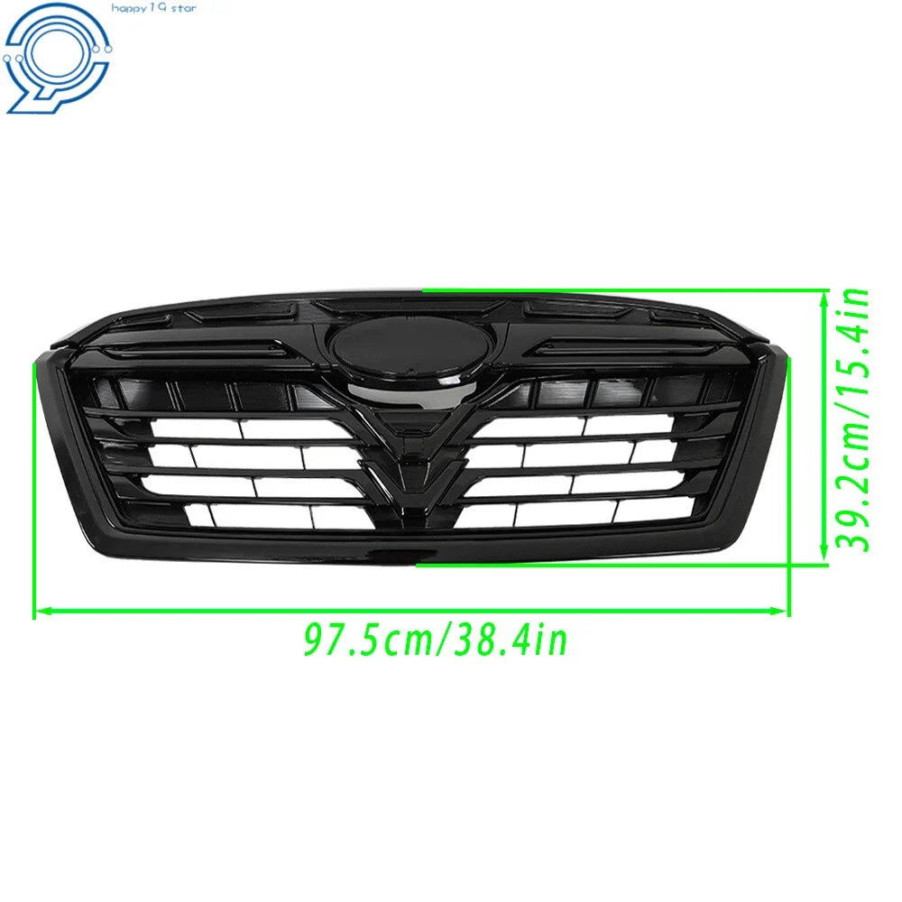 Front Sport Grille Assembly for Subaru Forester (2022–2024) Black Mesh
