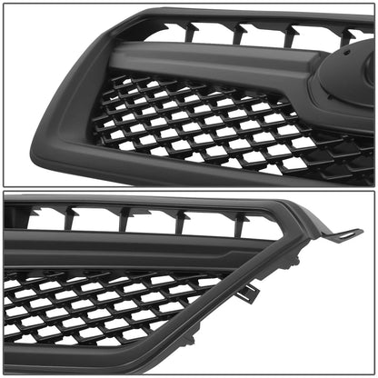 Front Bumper Grille Assembly for Subaru XV Crosstrek (2013–2015) Matte Black