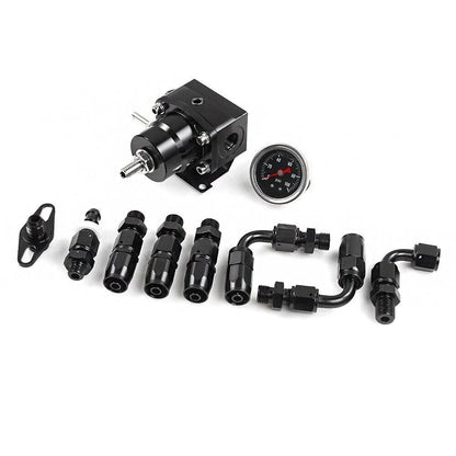 Fuel Rail Manifold with FPR Gauge Line Hose for Honda SOHC D Series