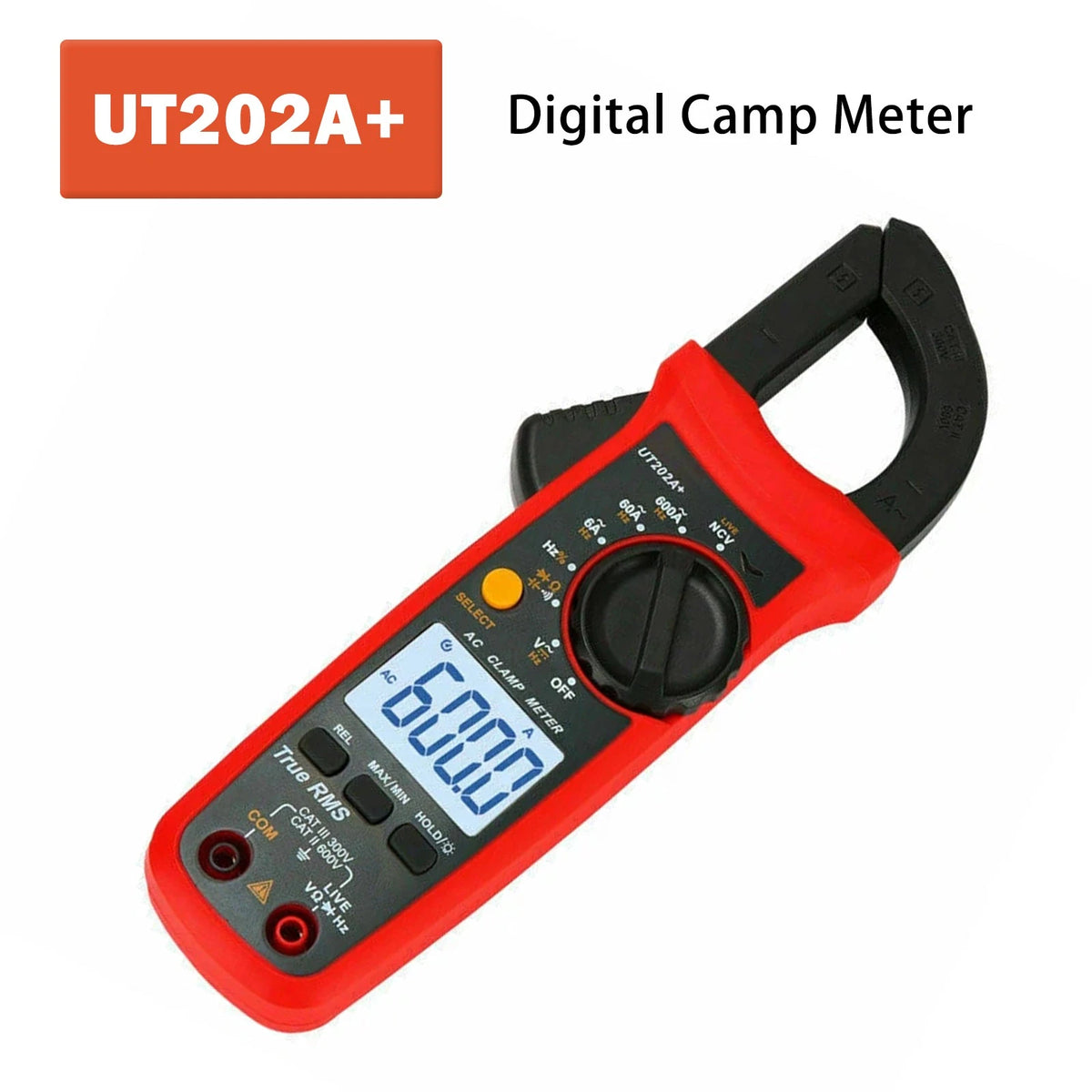 Digital Clamp Meter Multimeter for UT202A+ (I018-A088)