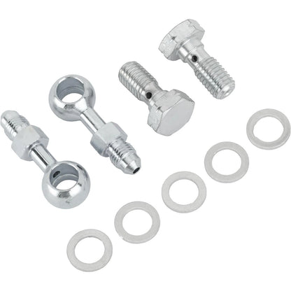 Banjo Brake Fitting Kit M10-1.50 to -3 AN for (6172950)