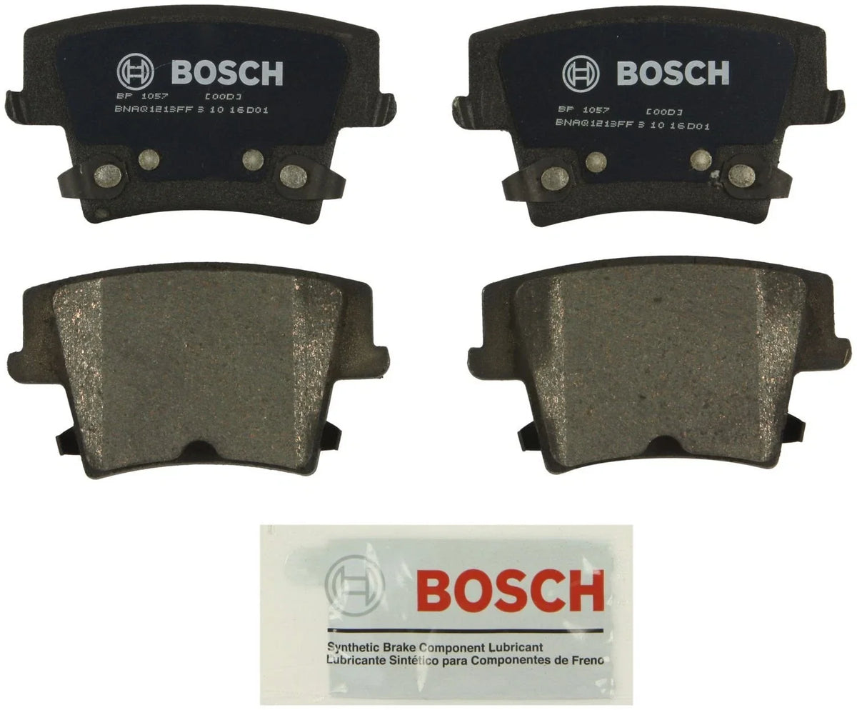 Bosch Rear QuietCast Brake Pads w/ Hardware for