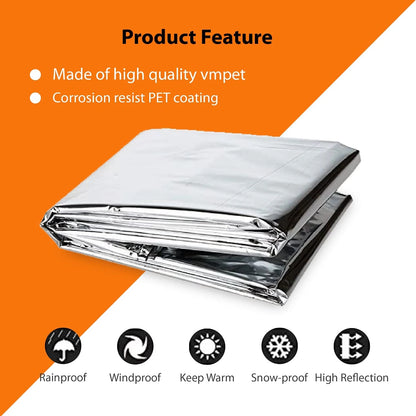 Set of 6 Reflective Mylar Films for Automotive Use