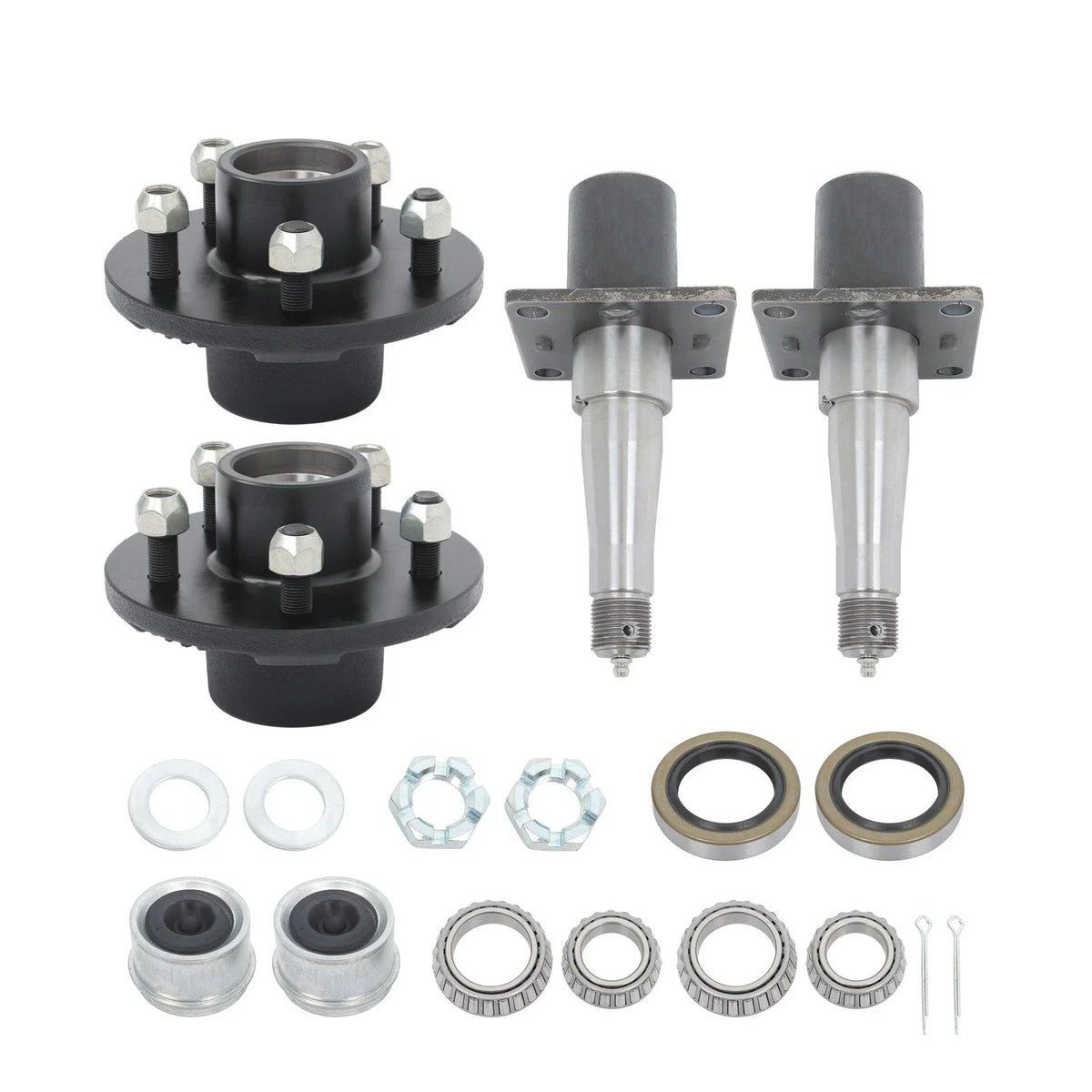 Idler Hub Spindle Kit for Trailer Axle (5 x 4.5)