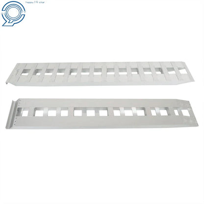 Set of 2 Aluminum Ramps for Car Trailer Truck (6000 lbs Capacity)