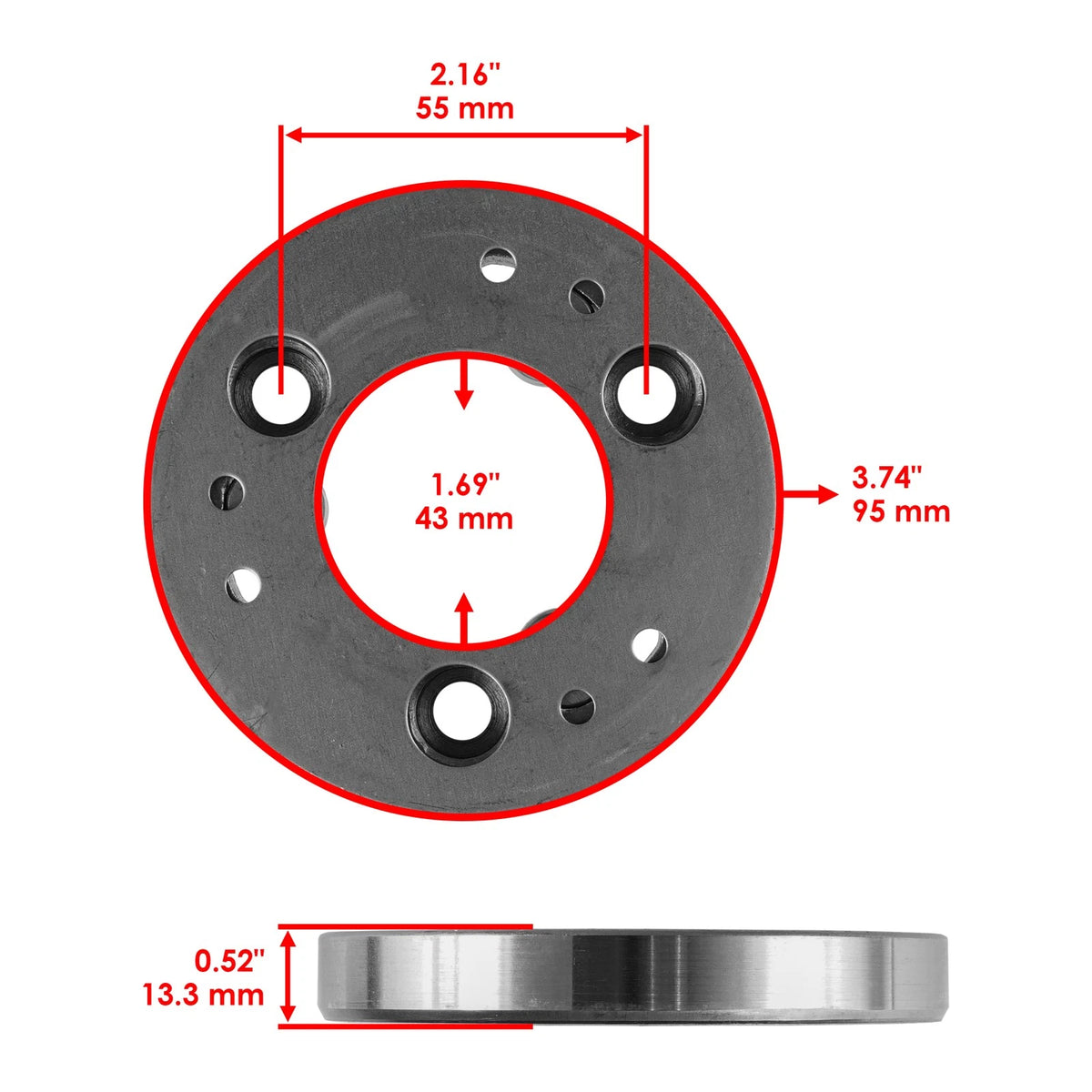 Starter Clutch Outer Assy for Yamaha XJ650 XJ650L MaximA (1980–1983) CL1414SC137ST, 4H7155801000, 4H7155800000