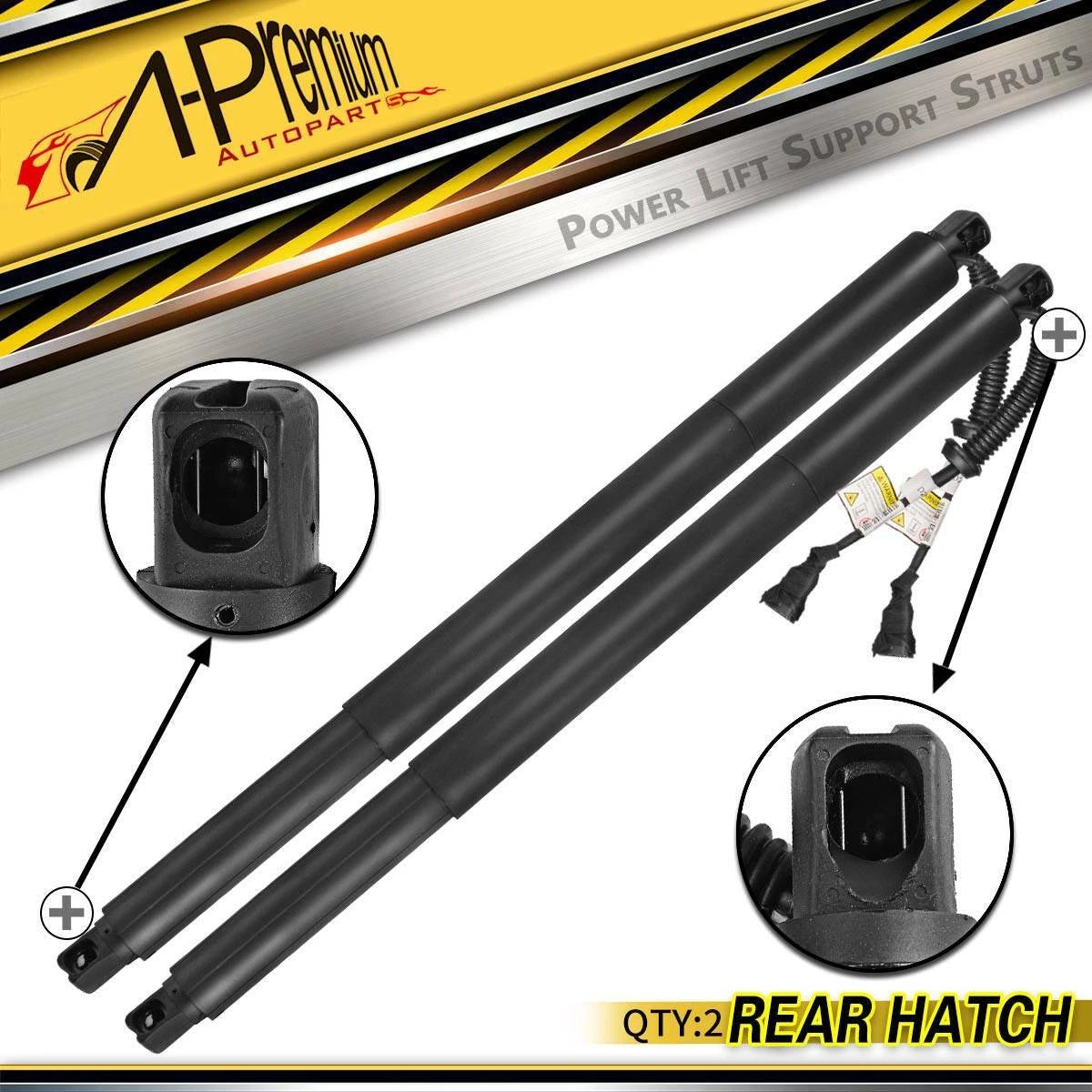 2X Rear Power Hatch Lift Support for BMW 535i GT xDrive (2011–2017) 51-24-7-200-543, 51247200543