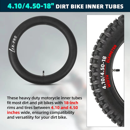 4.10/4.50-18" Dirt Bike Inner Tube for (Heavy Duty)