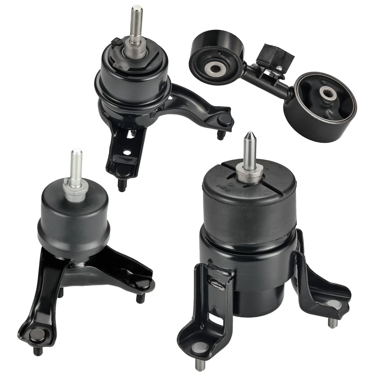 Set of 4 Engine Mounts for Toyota Camry 2002–2006, 2009 (A4203 A4207 A4211 A4204)