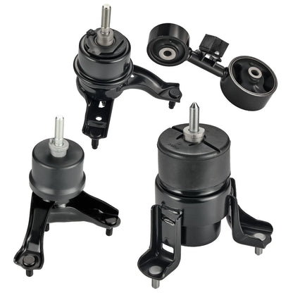 Set of 4 Engine Mounts for Toyota Camry 2002–2006, 2009 (A4203 A4207 A4211 A4204)