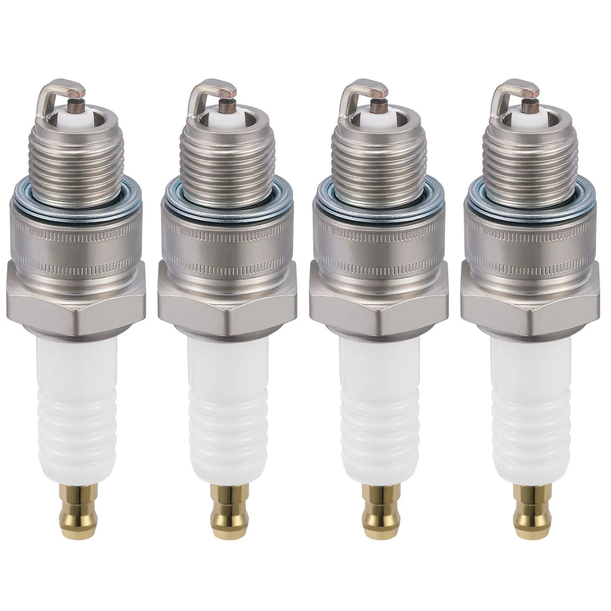 Set of 4 Ceramic Iridium Spark Plugs for Ducati 400 (1997) 6422