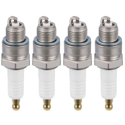Set of 4 Ceramic Iridium Spark Plugs for Ducati 400 (1997) 6422