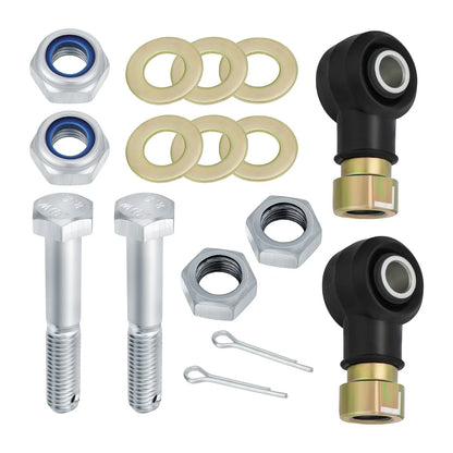 Set of 2 Outer Tie Rod Ends for Polaris RZR 570 800 900 Ranger 400 425 500