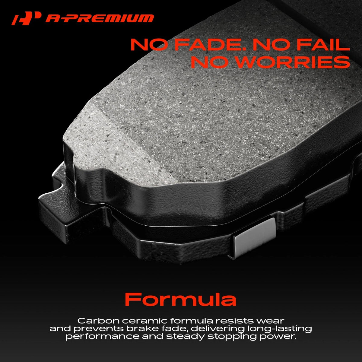 Set of 4 Front Ceramic Brake Pads for Dodge Ram 1500 (2002–2005) Durango (2003–2006) - 10308970, BP966C, MD897, D966, D897, IMD897, 17897, P-966